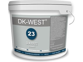 Kategorie- / Produktbild: DK-WEST <b>㉓</b> Silikat Scheibenputz - (zur Zeit nicht verfügbar!)