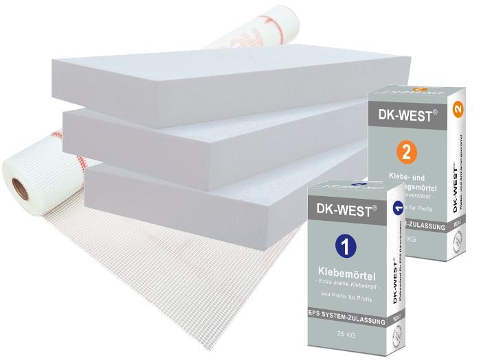 Kategorie- / Produktbild: Basispaket EPS - WLG 035 - 4 Produkte