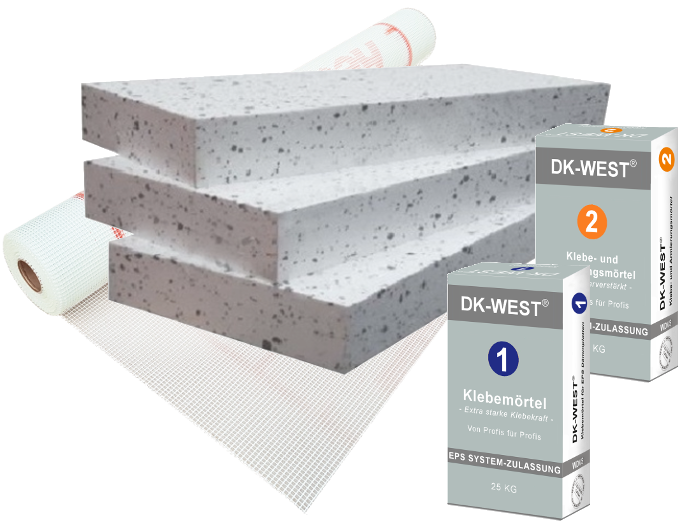 Kategorie- / Produktbild: Basispaket EPS - WLG 040 - 4 Produkte