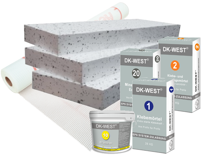 Kategorie- / Produktbild: Komplettpaket EPS - WLG 040 - 8 Produkte